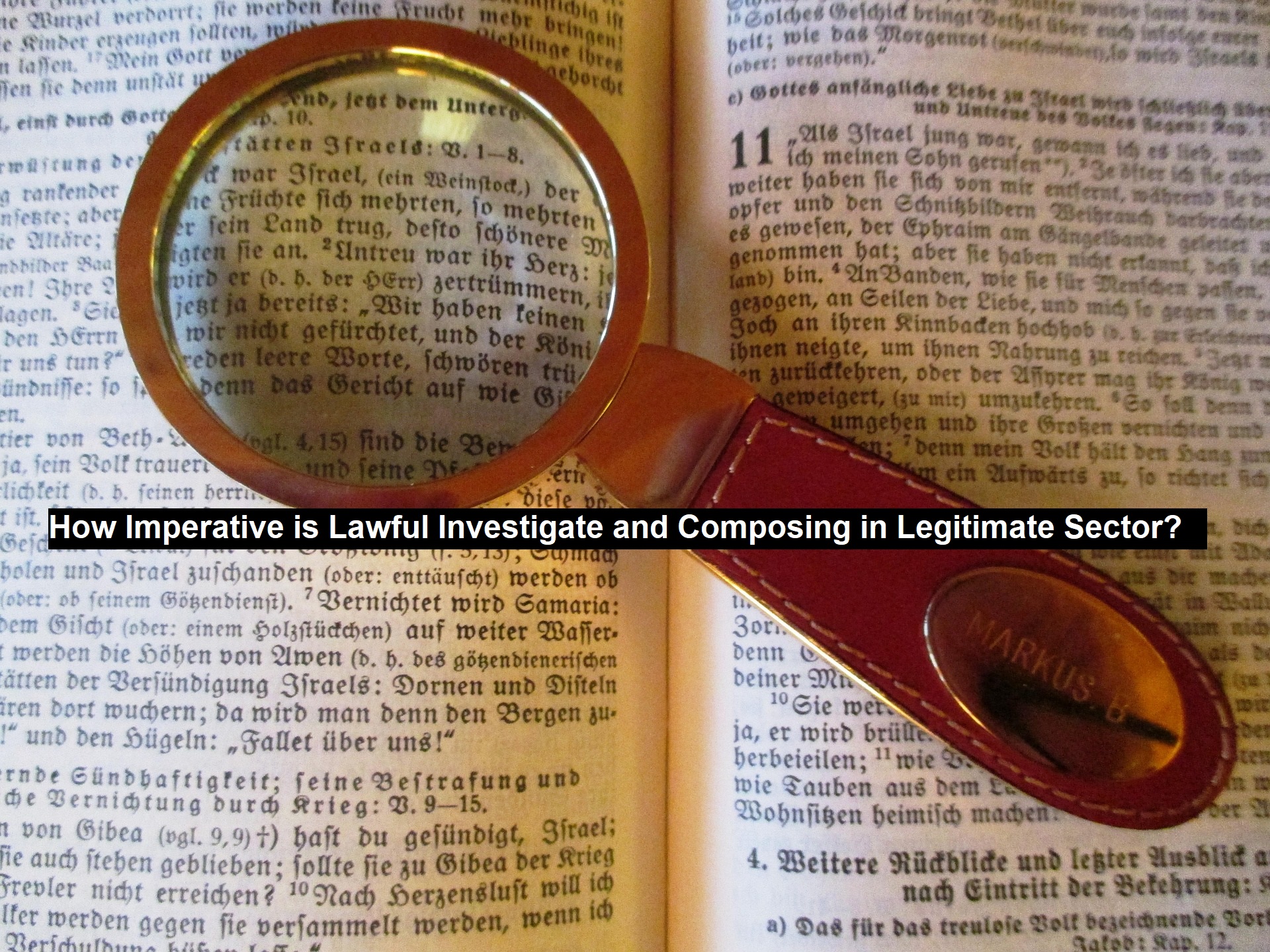 How Imperative is Lawful Investigate and Composing in Legitimate Sector?